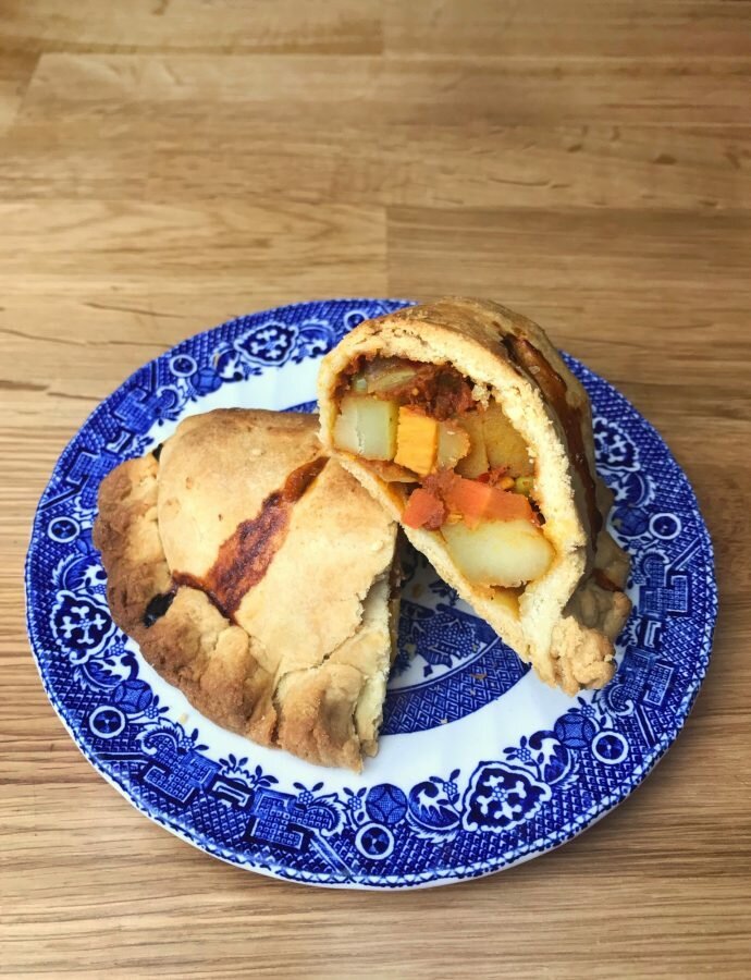 Curried Vegetable Pasties